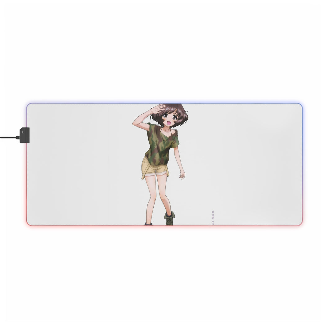 Girls und Panzer RGB LED Mouse Pad (Desk Mat)