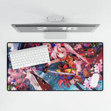 Load image into Gallery viewer, Anime Warrior Mouse Pad (Desk Mat)
