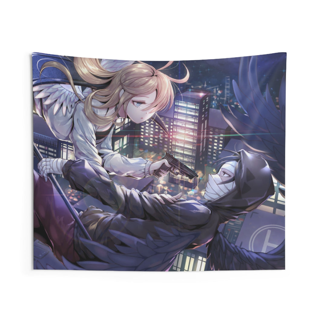 Angels Of Death Indoor Wall Tapestry