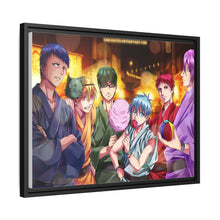 Load image into Gallery viewer, Kuroko&#39;s Basketball Tetsuya Kuroko, Daiki Aomine, Atsushi Murasakibara Canvas Framed Art Print
