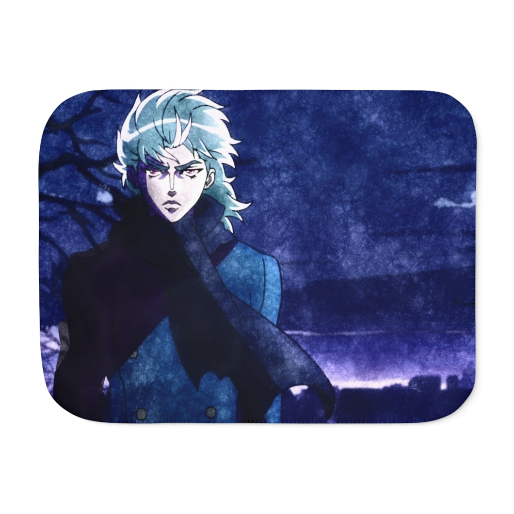 Anime Jojo's Bizarre Adventure Sherpa Blanket