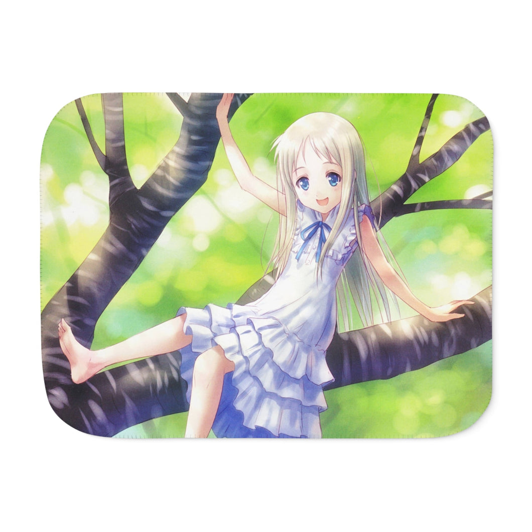 Anohana Meiko Honma Sherpa Blanket