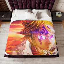 Load image into Gallery viewer, Anime The Seven Deadly Sins Sherpa Blanket
