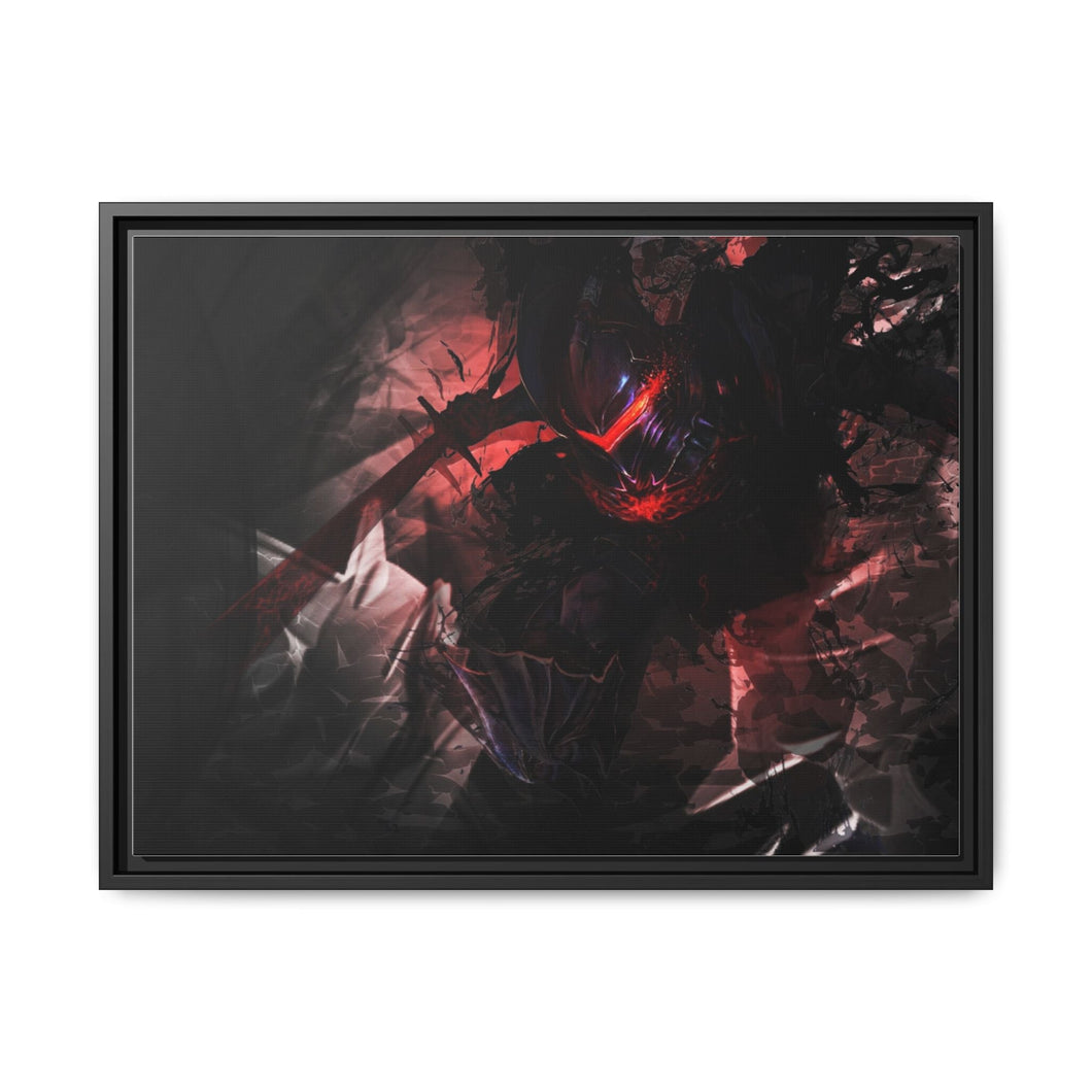 Berserker Canvas Framed Art Print