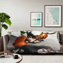 Load image into Gallery viewer, Anime Dragon Ball Sherpa Blanket

