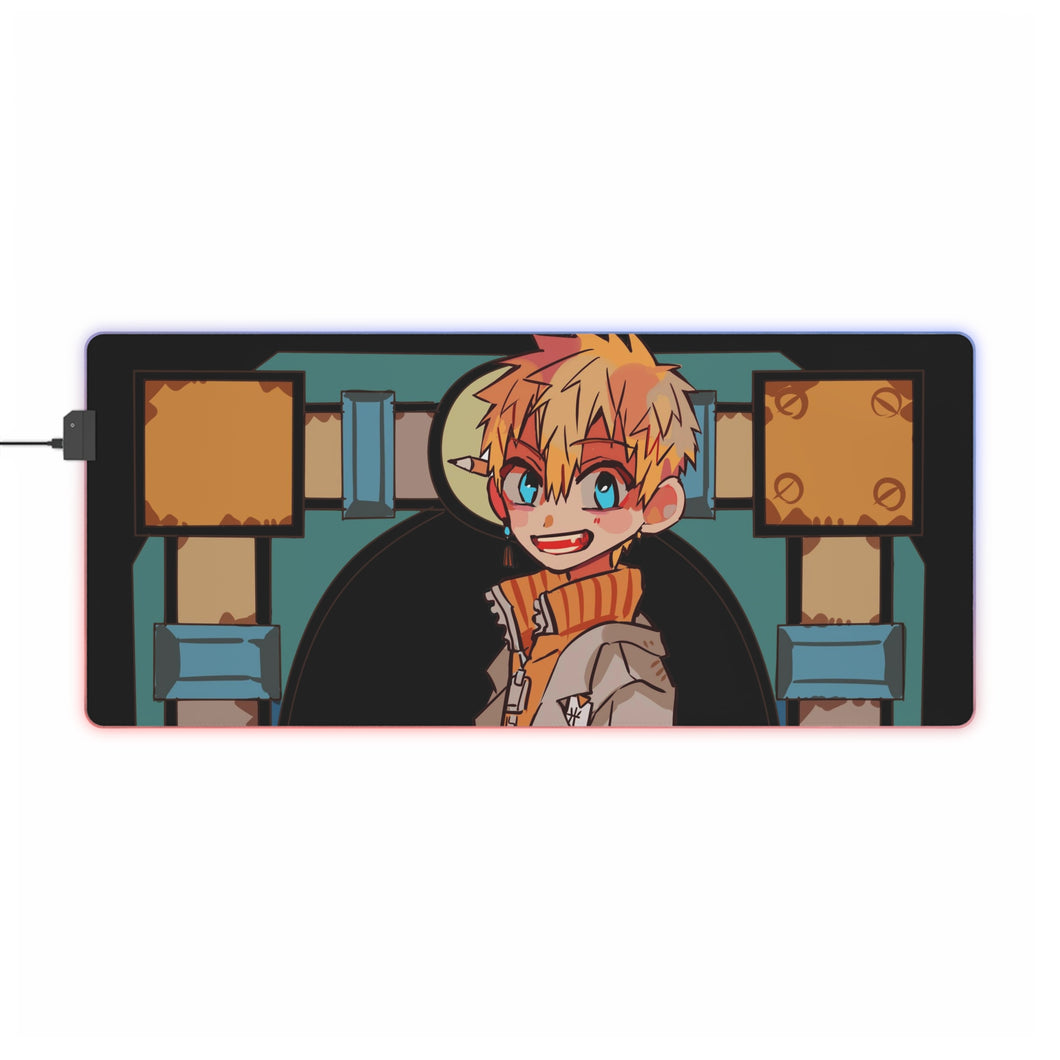 Jibaku Shounen Hanako-kun Jibaku Shounen Hanako Kun RGB LED Mouse Pad (Desk Mat)