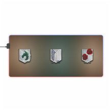Load image into Gallery viewer, Anime Attack On Titan RGB LED Mouse Pad (Desk Mat)
