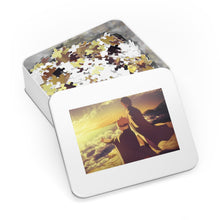 Load image into Gallery viewer, Boruto with his mentor watching the sunrise Jigsaw Puzzle
