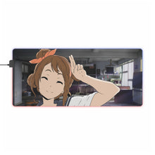 Load image into Gallery viewer, Misaki Sawakiguchi Smile RGB LED Mouse Pad (Desk Mat)
