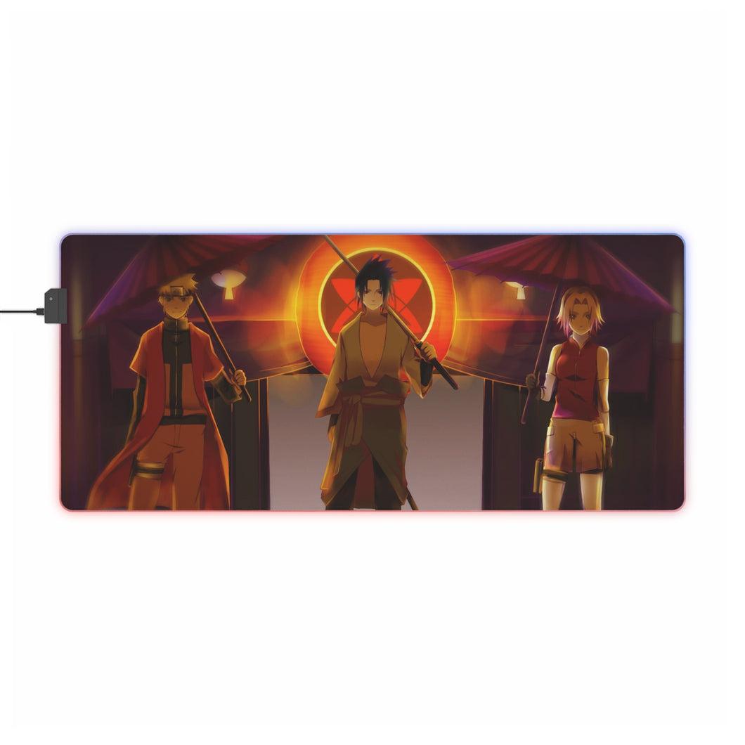 Anime Naruto RGB LED Mouse Pad (Desk Mat)
