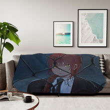 Load image into Gallery viewer, Anime Chainsaw Man Sherpa Blanket
