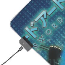 Load image into Gallery viewer, Sword Art Online RGB LED Mouse Pad (Desk Mat)

