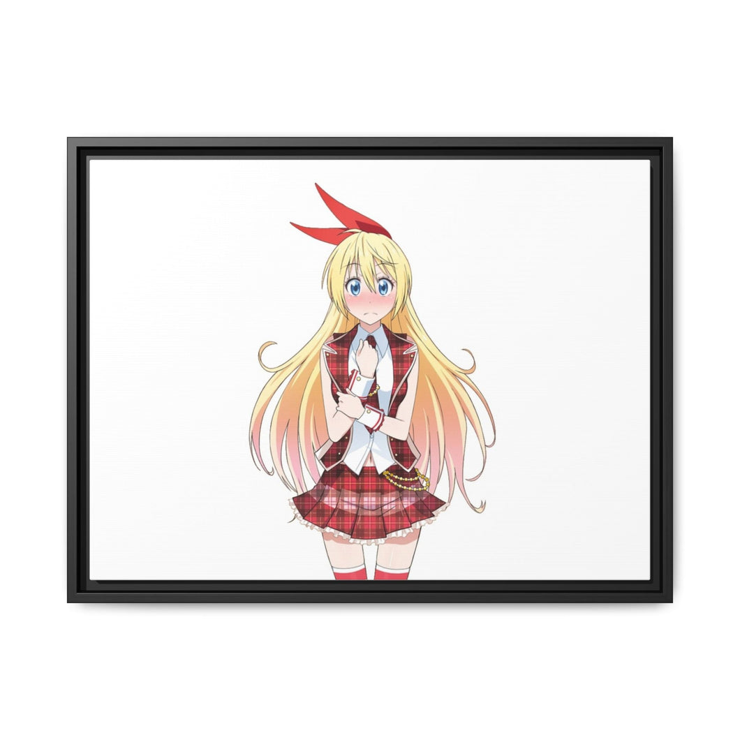 Chitoge Kirisaki Canvas Framed Art Print