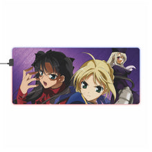 Load image into Gallery viewer, Fate/Stay Night RGB LED Mouse Pad (Desk Mat)
