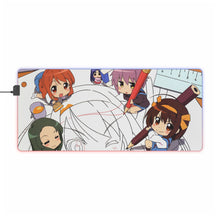 Load image into Gallery viewer, The Melancholy Of Haruhi Suzumiya RGB LED Mouse Pad (Desk Mat)
