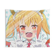 Miss Kobayashi's Dragon Maid Kobayashi-san Chi No Maid Dragon, Miss Kobayashi S Dragon Maid, Tohru Indoor Wall Tapestry