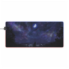 Load image into Gallery viewer, Hanbun no Tsuki ga Noboru Sora RGB LED Mouse Pad (Desk Mat)
