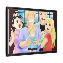 Load image into Gallery viewer, Anime FullMetal Alchemist Canvas Framed Art Print
