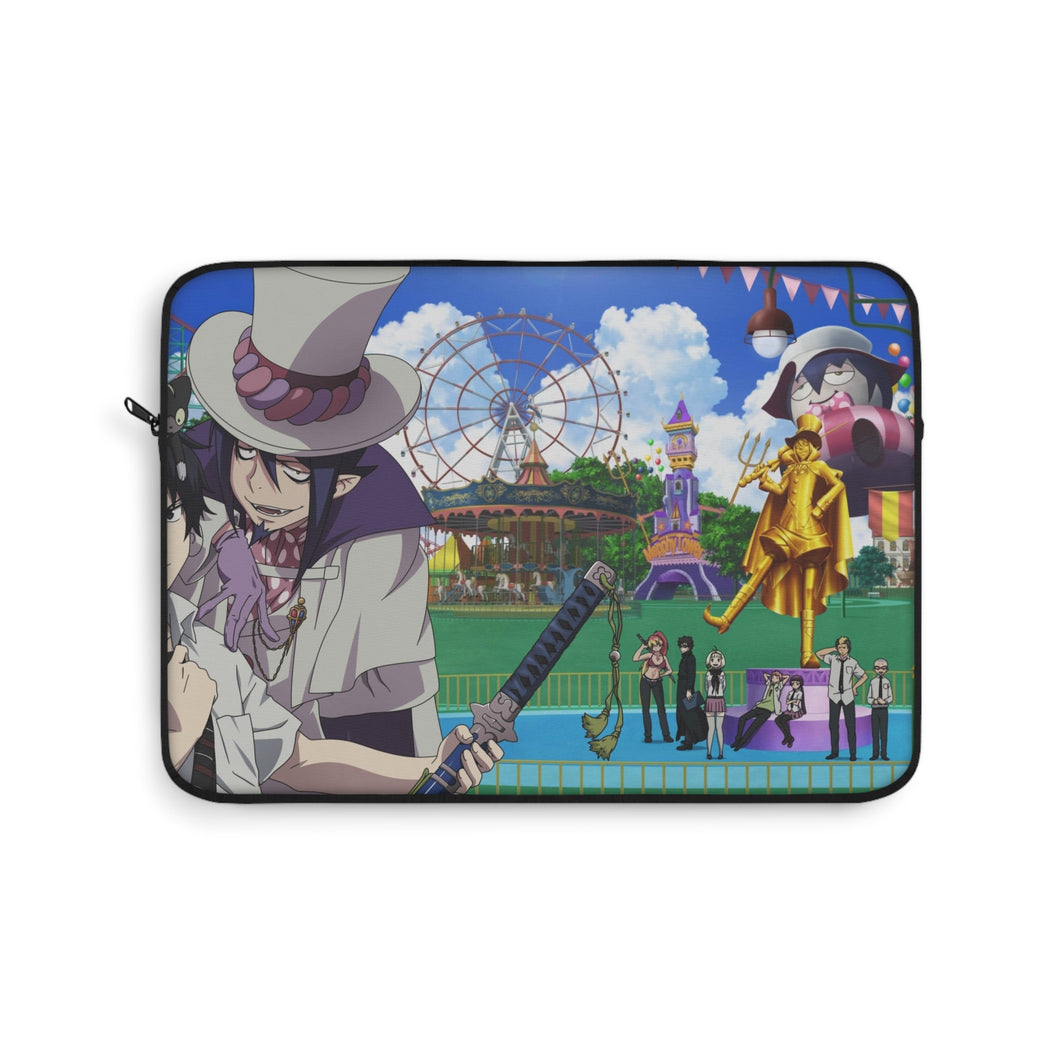 Blue Exorcist Rin Okumura, Yukio Okumura, Mephisto Pheles, Kuro, Shura Kirigakure Laptop Sleeve