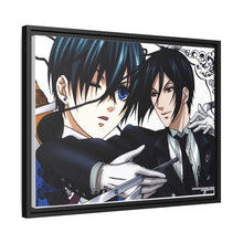 Load image into Gallery viewer, Black Butler Canvas Framed Art Print

