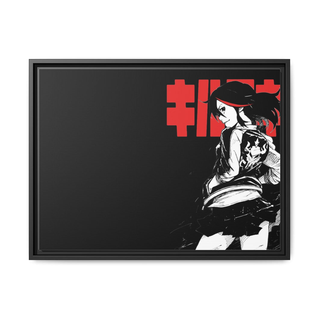 Anime Kill La Kill Canvas Framed Art Print
