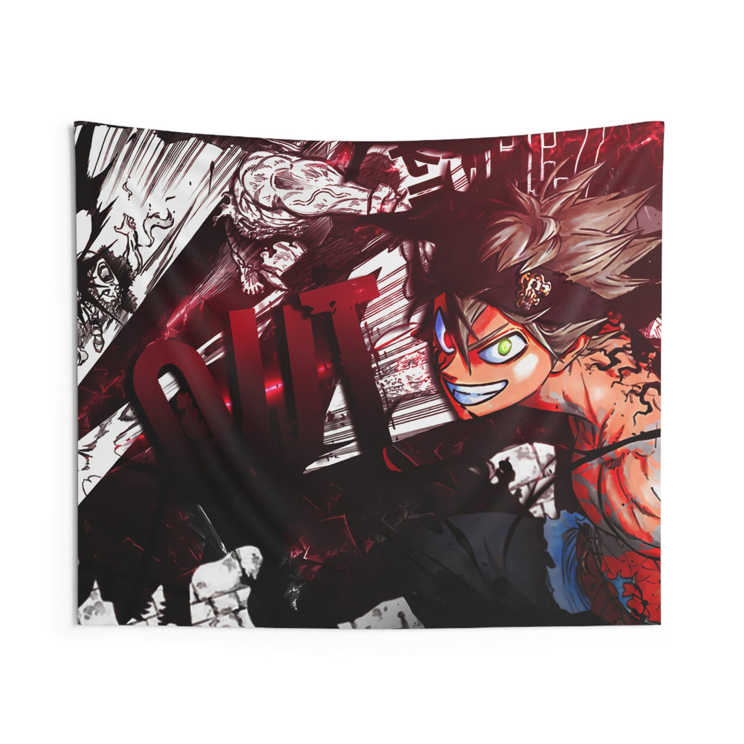 Black Clover Asta Indoor Wall Tapestry