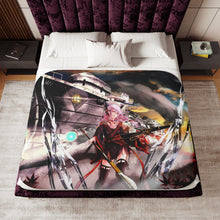 Load image into Gallery viewer, Anime Guilty Crown Sherpa Blanket
