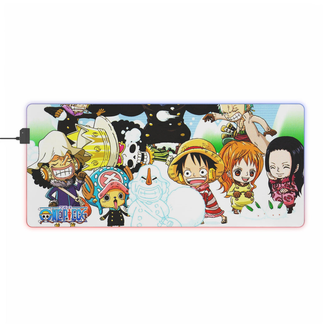 The chibi pirates RGB LED Mouse Pad (Desk Mat)