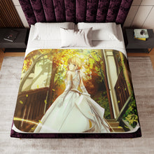 Load image into Gallery viewer, Fate/Zero Saber Sherpa Blanket
