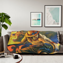 Load image into Gallery viewer, Anime One Piece Sherpa Blanket
