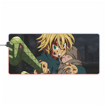 Load image into Gallery viewer, The Seven Deadly Sins Meliodas, Elizabeth Liones RGB LED Mouse Pad (Desk Mat)
