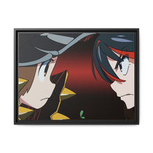 Load image into Gallery viewer, Mako and Ryuko Canvas Framed Art Print
