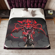 Load image into Gallery viewer, Hyakkimaru Sherpa Blanket
