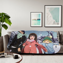 Load image into Gallery viewer, Noragami Yato, Yukine, Hiyori Iki, Noragami Sherpa Blanket

