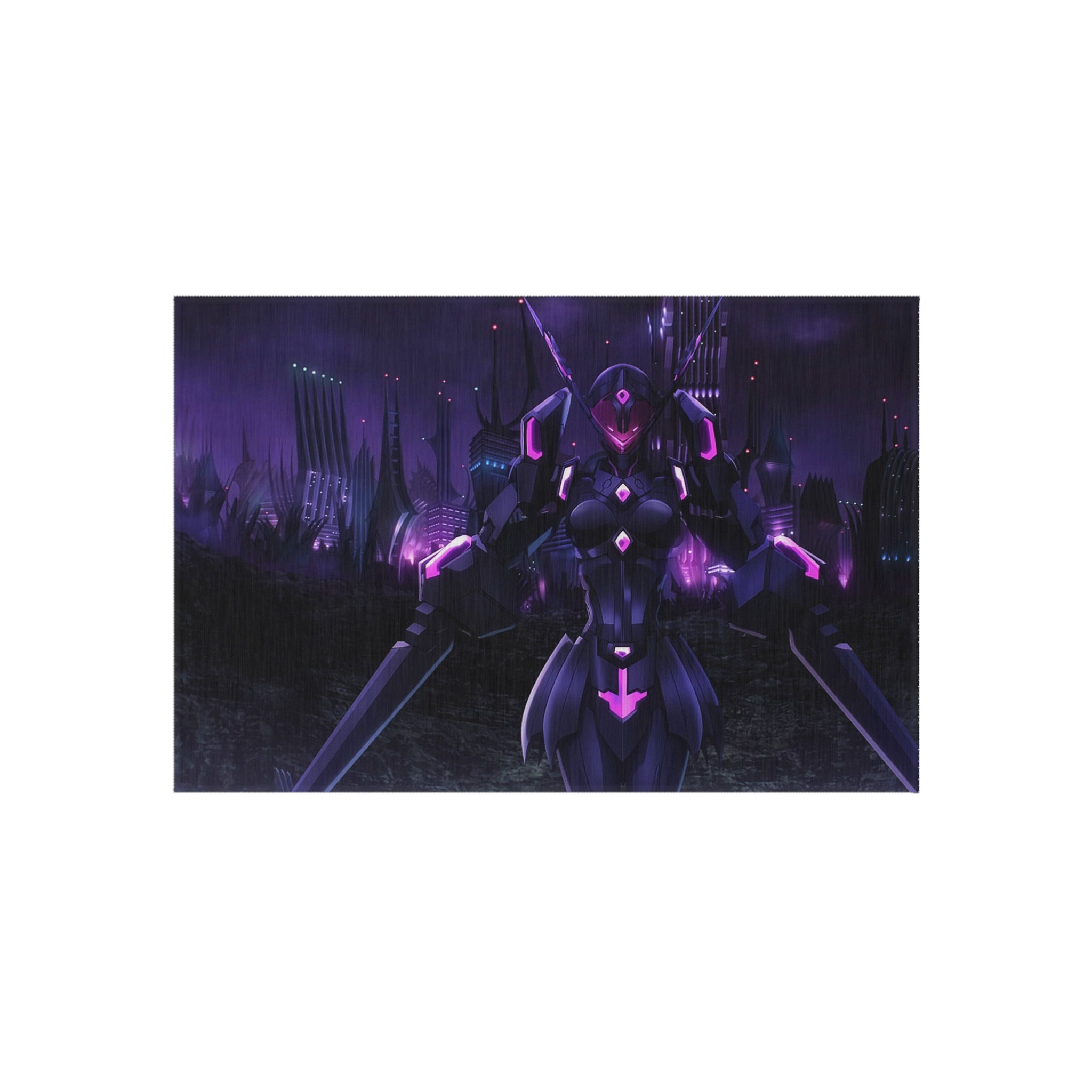 Accel World Kuroyukihime Rug