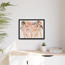 Load image into Gallery viewer, Anime Puella Magi Madoka Magicar Canvas Framed Art Print
