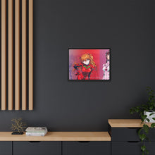 Load image into Gallery viewer, Anime Neon Genesis Evangelion Canvas Framed Art Print
