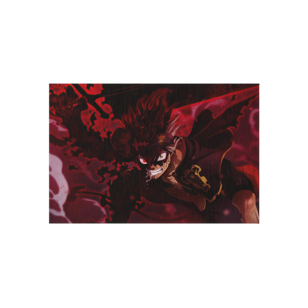 Black Clover Asta Rug