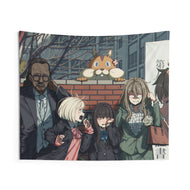 Lycoris Recoil Indoor Wall Tapestry