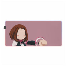 Load image into Gallery viewer, Ochako Uraraka from My Hero Academia RGB LED Mouse Pad (Desk Mat)

