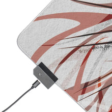 Load image into Gallery viewer, Neon Genesis Evangelion Rei Ayanami RGB LED Mouse Pad (Desk Mat)
