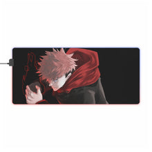 Load image into Gallery viewer, Yuji Itadori RGB LED Mouse Pad (Desk Mat)
