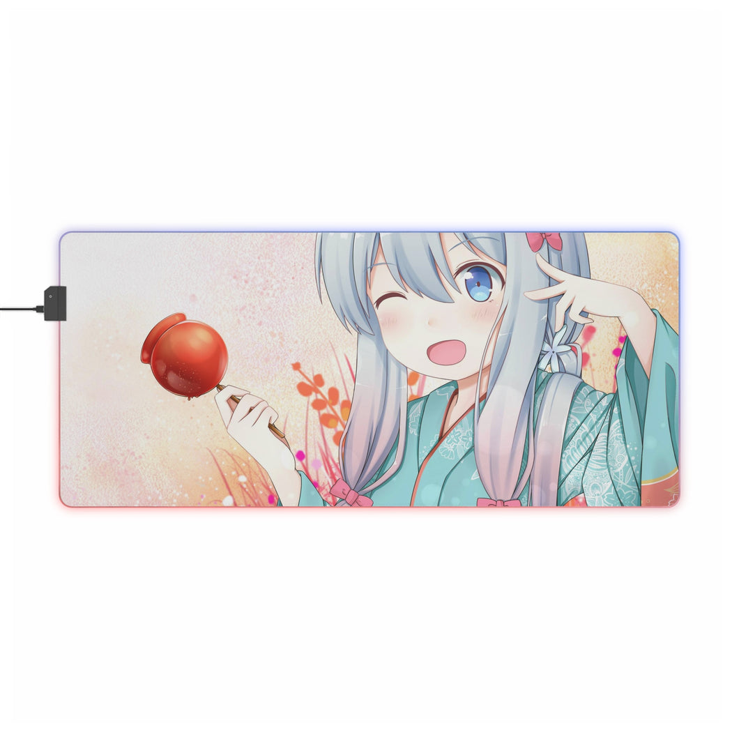 EroManga-Sensei RGB LED Mouse Pad (Desk Mat)