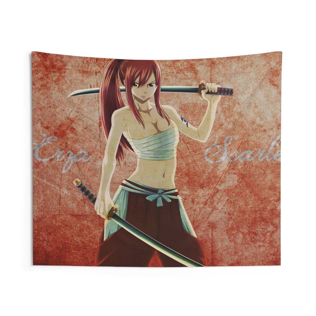 Fairy Tail Erza Scarlet Indoor Wall Tapestry