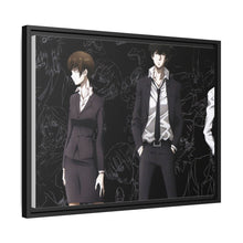 Load image into Gallery viewer, Psycho-Pass Inspecters And the villain Canvas Framed Art Print
