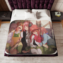 Load image into Gallery viewer, Anime The Quintessential Quintuplets Sherpa Blanket
