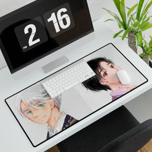 Load image into Gallery viewer, Yuri!!! On Ice Victor Nikiforov, Yuuri Katsuki Mouse Pad (Desk Mat)
