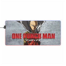 Load image into Gallery viewer, One Punch Man by DenisNinja RGB LED Mouse Pad (Desk Mat)
