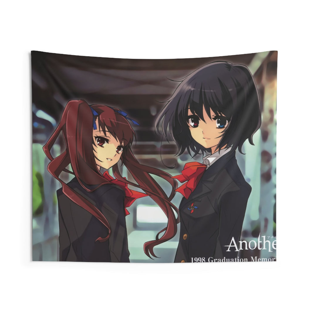 Another Mei Misaki, Izumi Akazawa Indoor Wall Tapestry