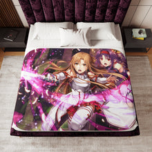 Load image into Gallery viewer, Sword Art Online Asuna Yuuki Sherpa Blanket
